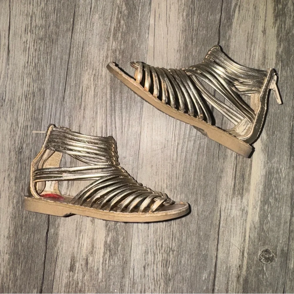 Seychelles Kids Gold Gladiator Sandals